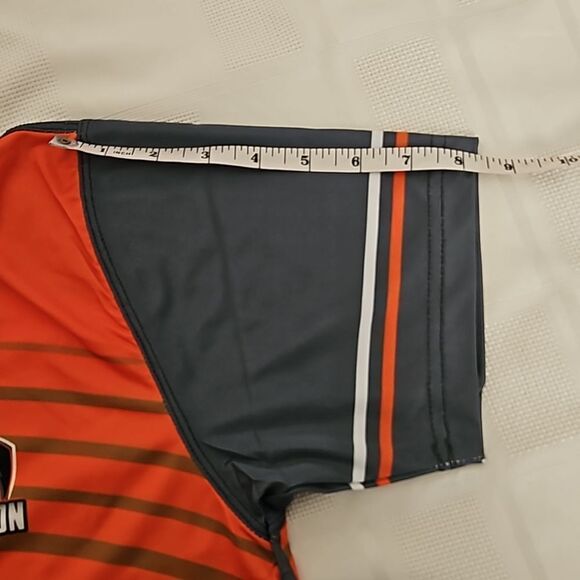 Yashi Sports Men's Brampton Wolves Jersey Orange/ Black Medium - Picture 13 of 16